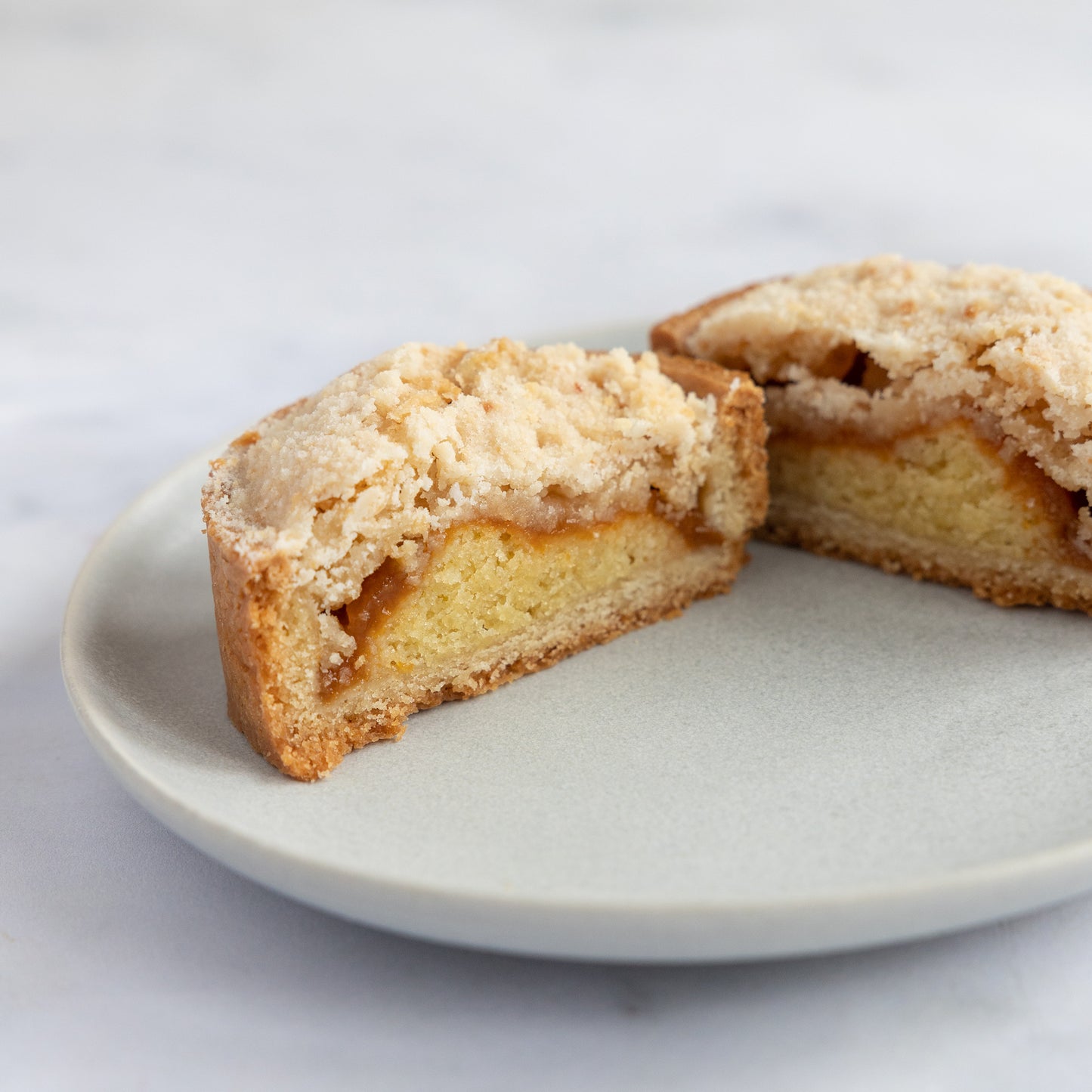 Tarte crumble aux pommes