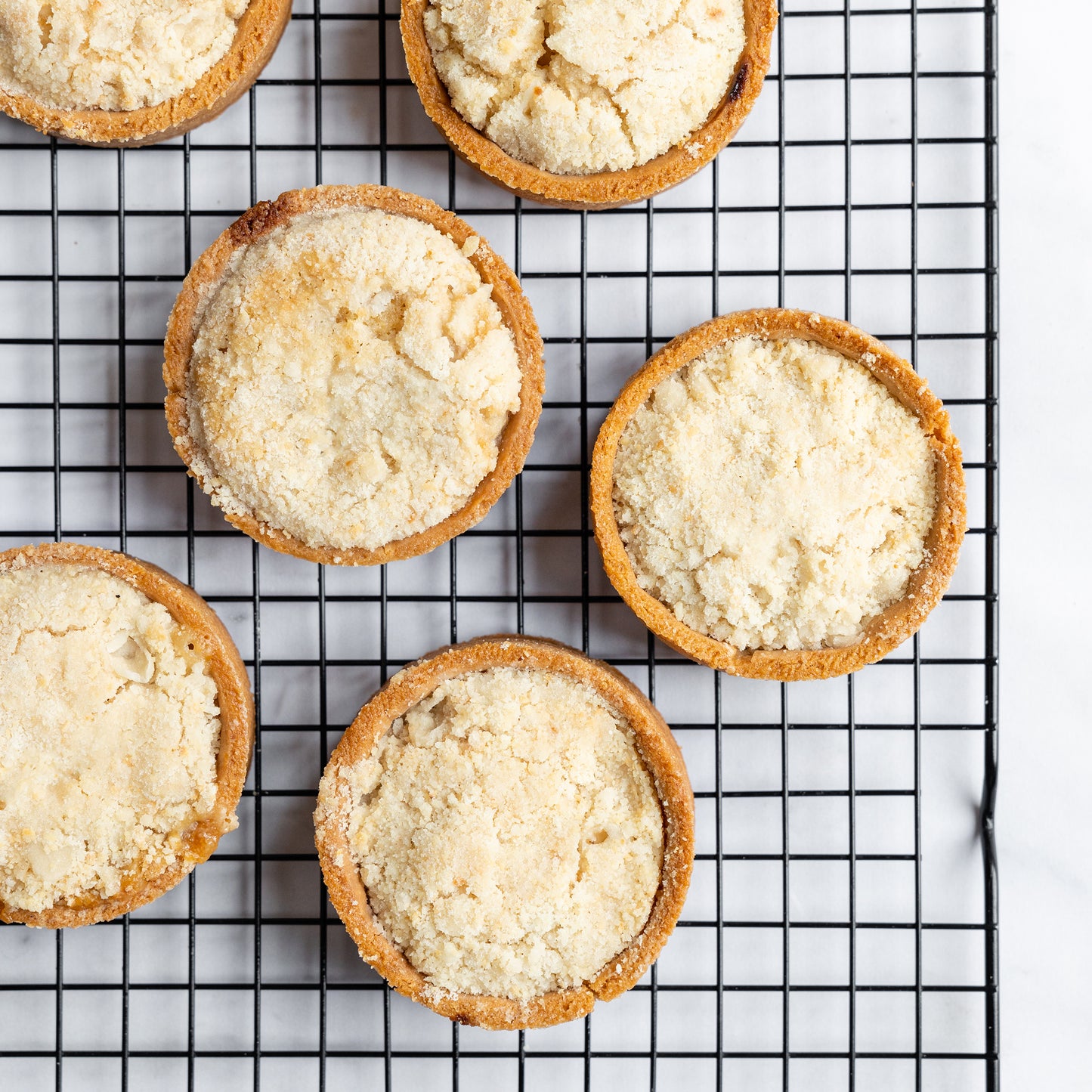 Tarte crumble aux pommes