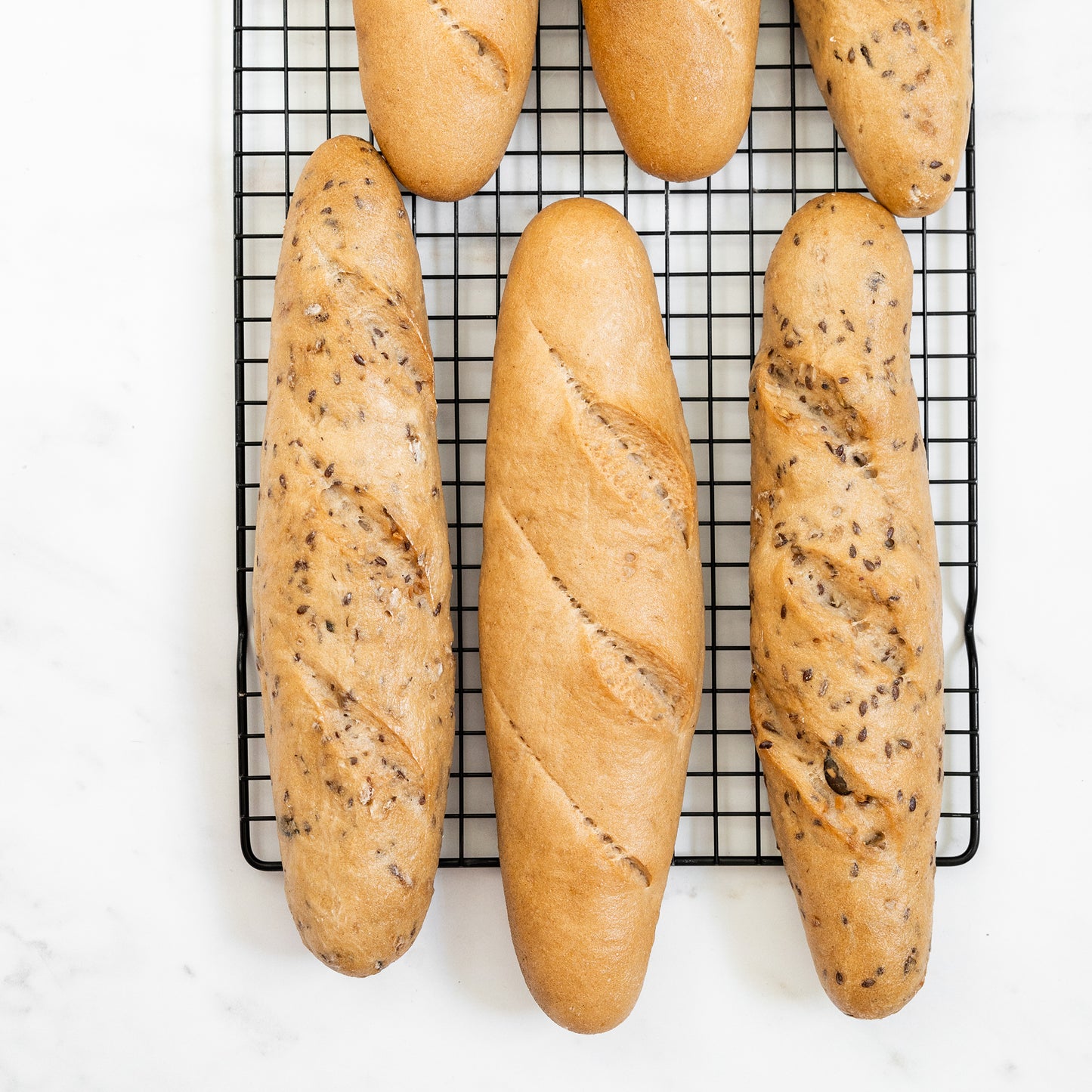Baguette levure aux graines