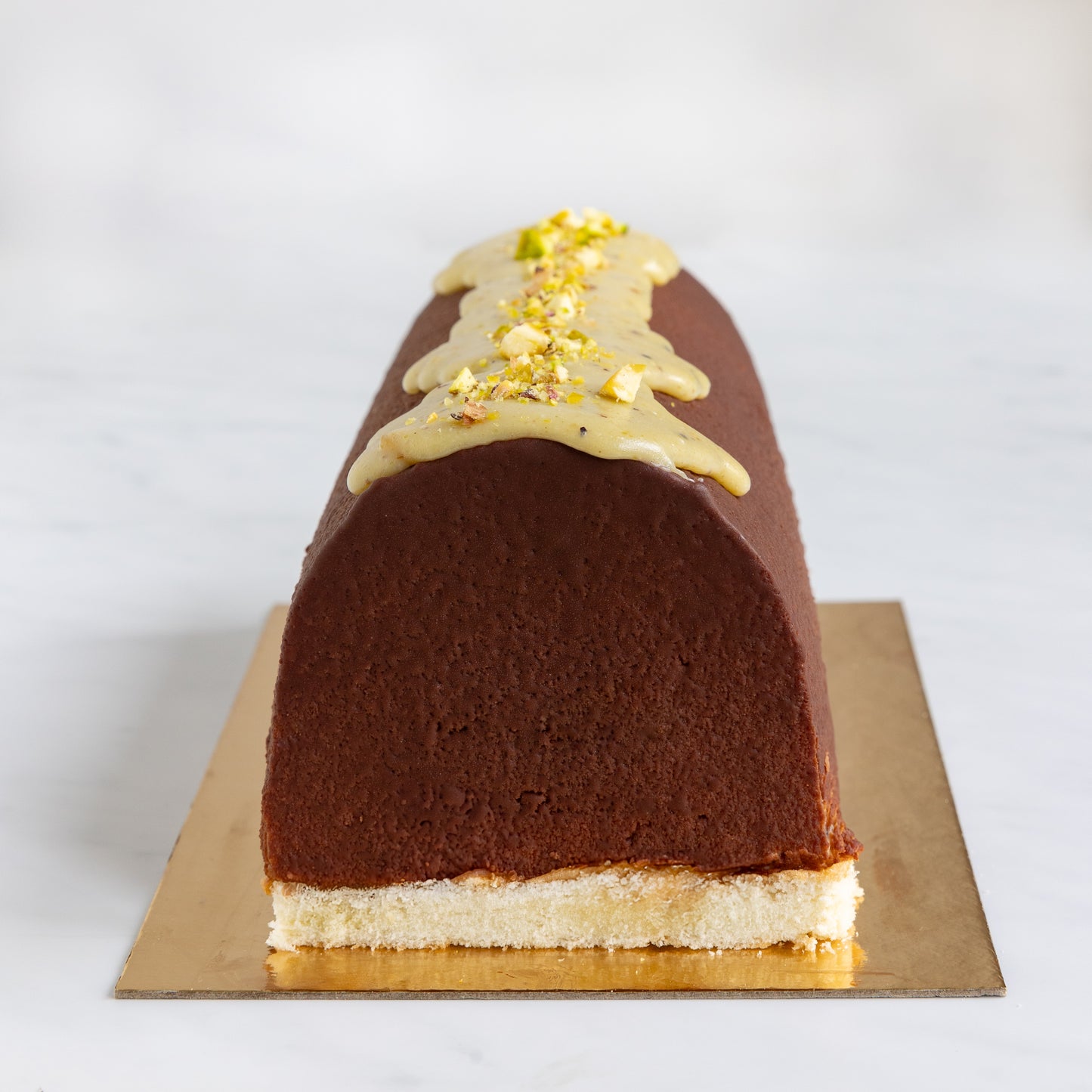 Bûche de Noël Pistache Safran