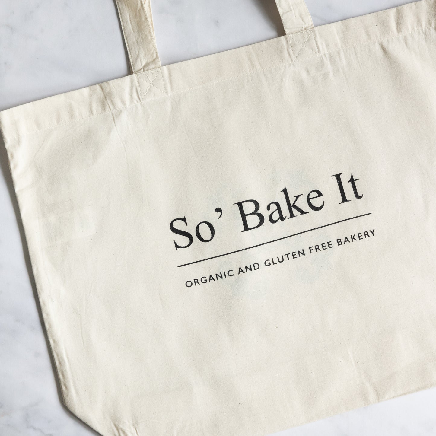 Sac So Bake It en coton naturel