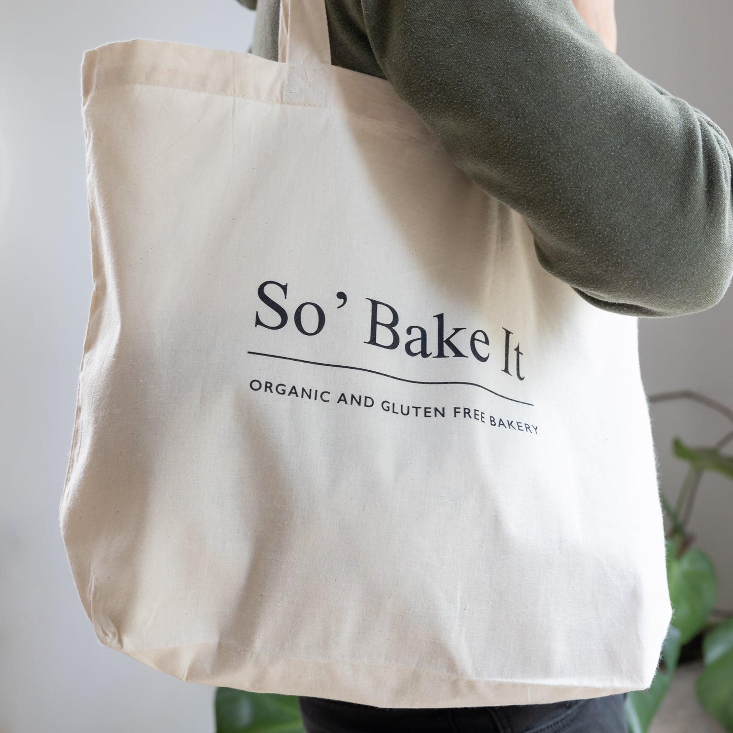 Sac So Bake It en coton naturel