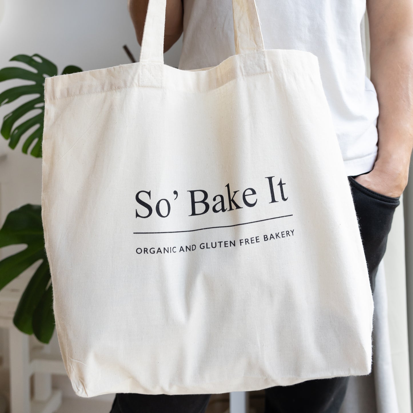 Sac So Bake It en coton naturel