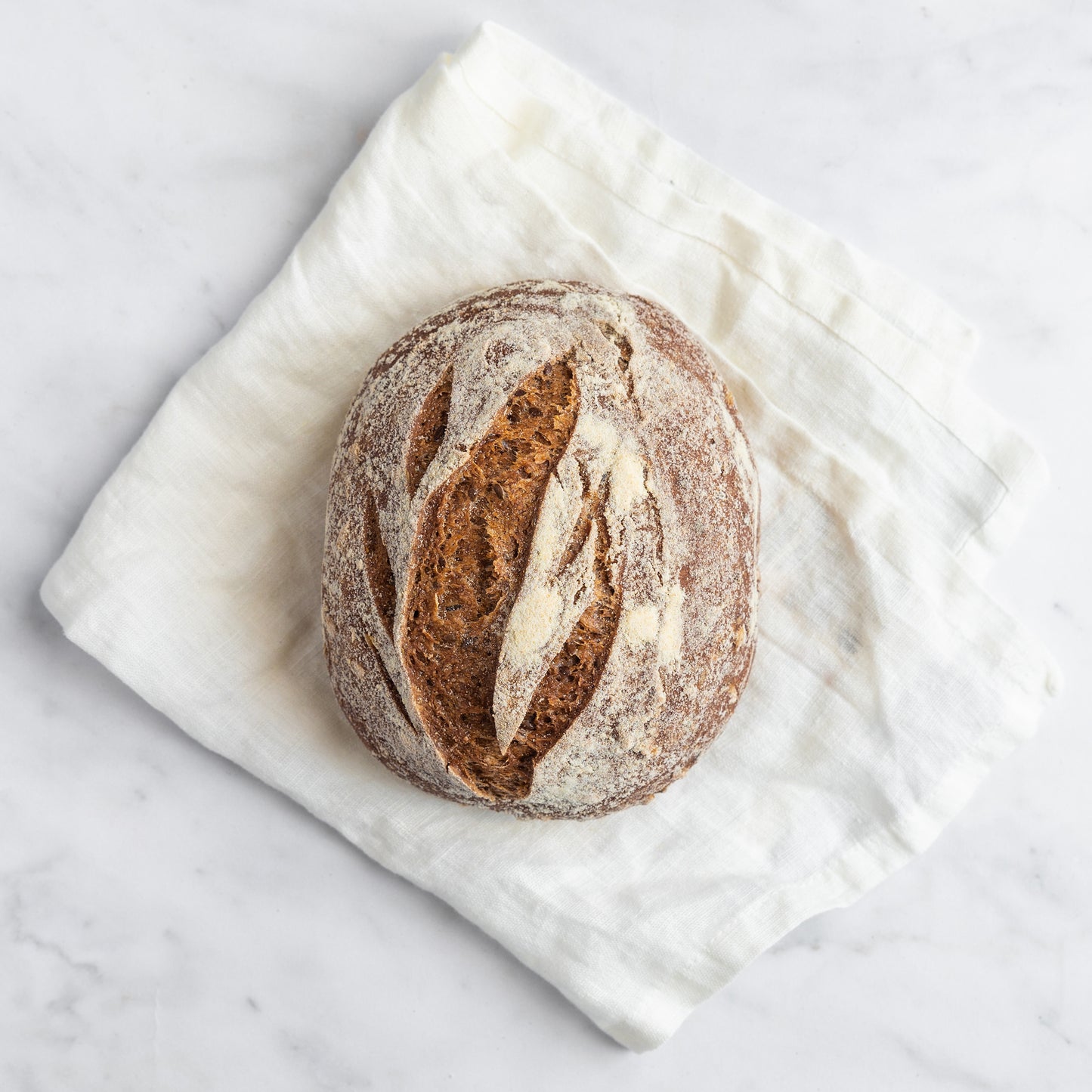 Nordic seed sourdough bread